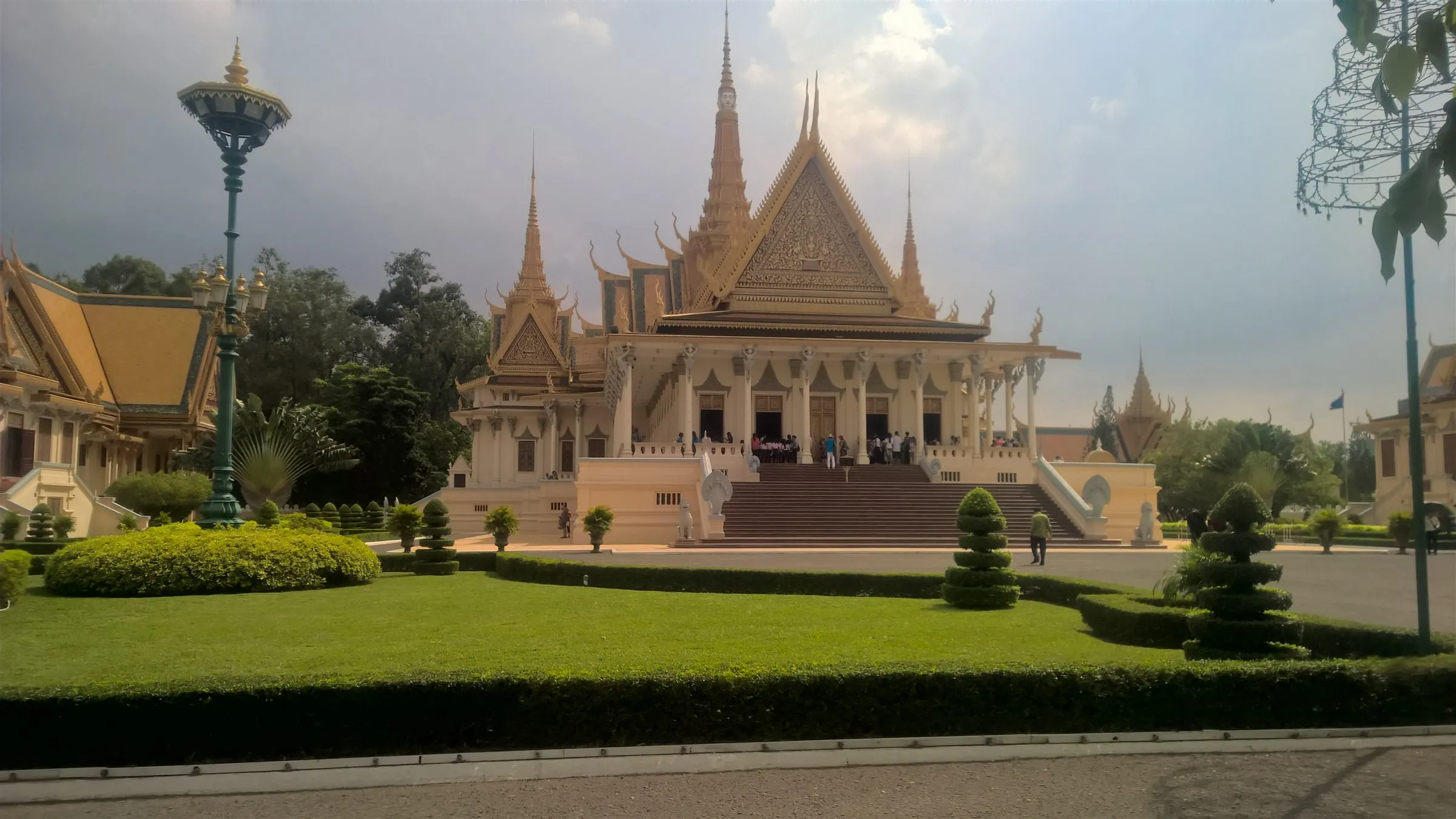 Royal Palace grounds and pavilions in Phnom Penh